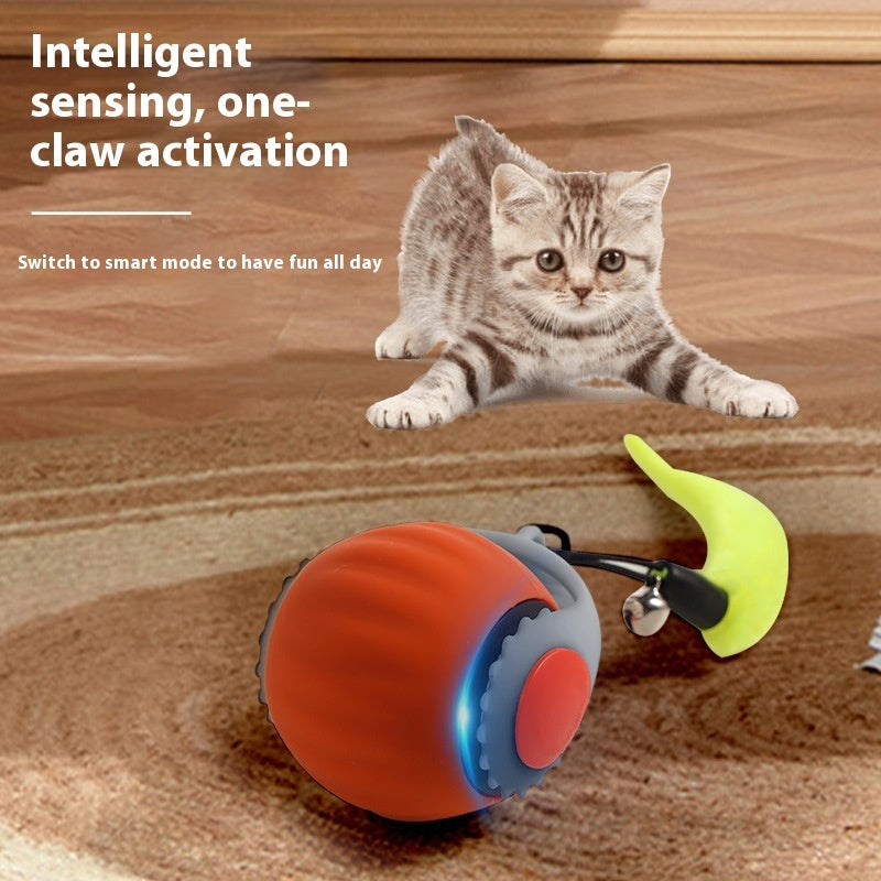 Automatic Gravity Cat Ball Toy: Fun Interactive Play