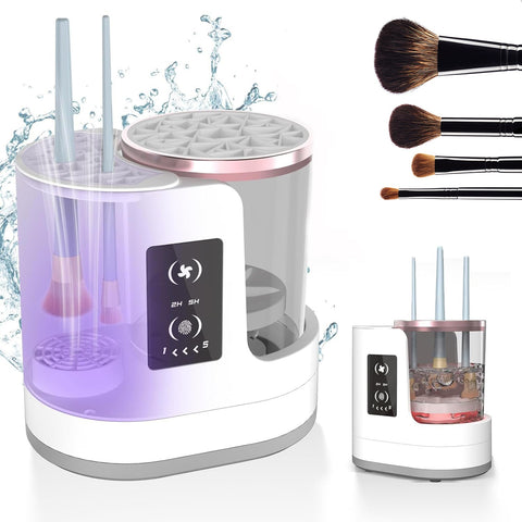 Rechargeable Electric Makeup Brush Cleaner: Automatic Cleaning Tool