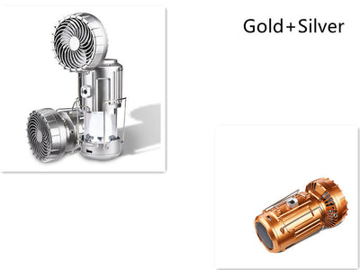 Waterproof Solar Fan: Portable Electric Fan for Camping, BBQ & Climbing