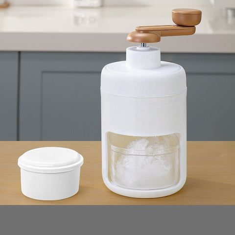 Manual Ice Shaver: Household Slushie Maker & Ice Crusher for Stalls