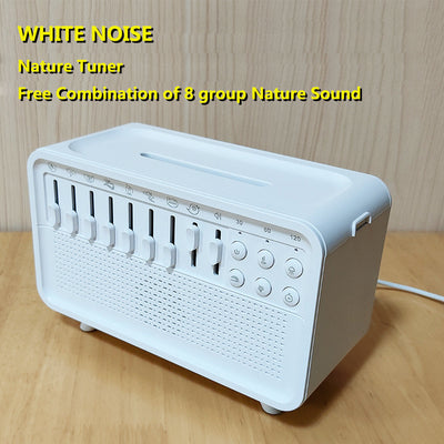 3-in-1 Bluetooth Speaker, White Noise, Night Light & Humidifier