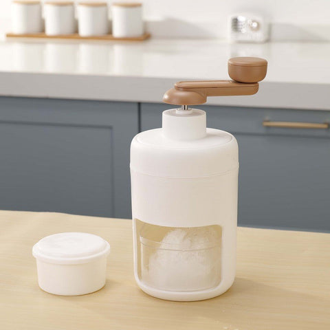 Manual Ice Shaver: Household Slushie Maker & Ice Crusher for Stalls