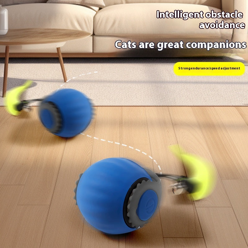 Automatic Gravity Cat Ball Toy: Fun Interactive Play
